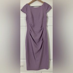 NWOT Adrianna Papell lavender size 6 dress